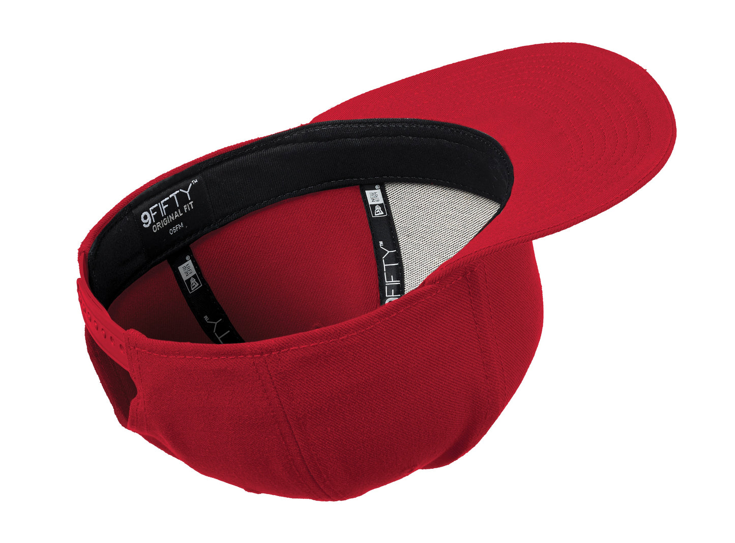 Liberty L New Era Red Flat Bill Snapback