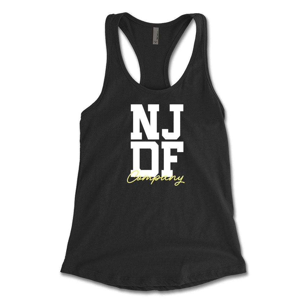 NJDF Company Stack Women's Racerback Tank