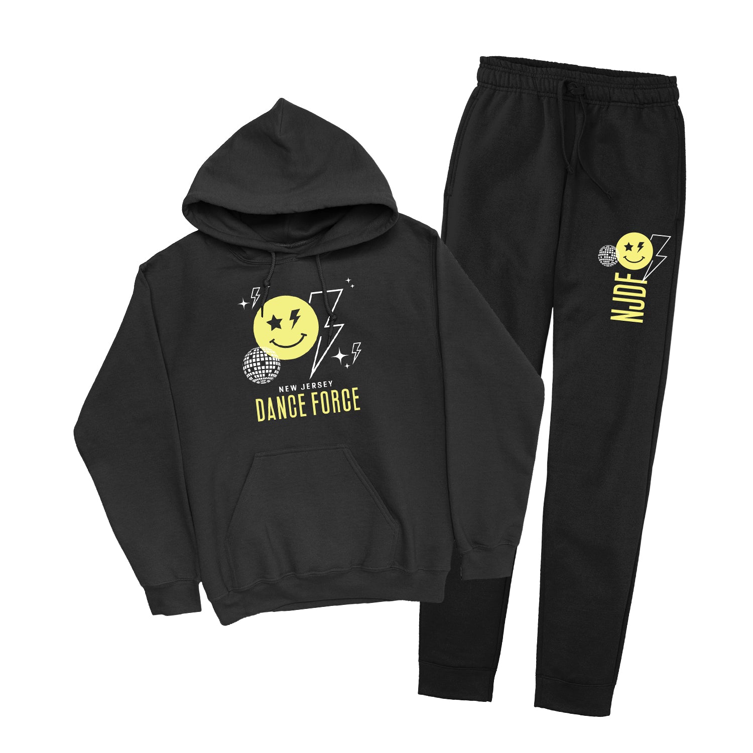 New Jersey Dance Force Disco Hoodie/Jogger Set