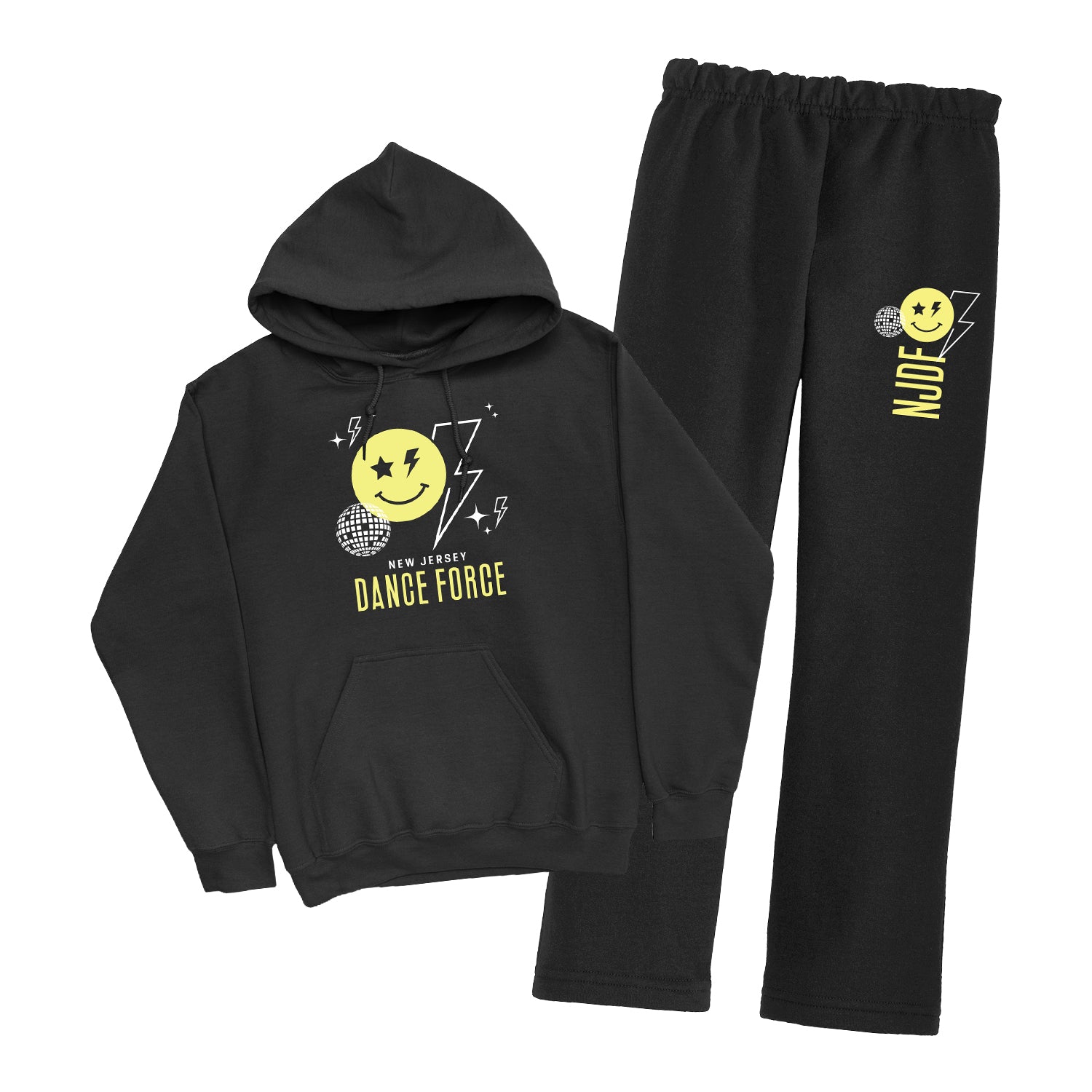 New Jersey Dance Force Disco Hoodie/Sweatpant Set