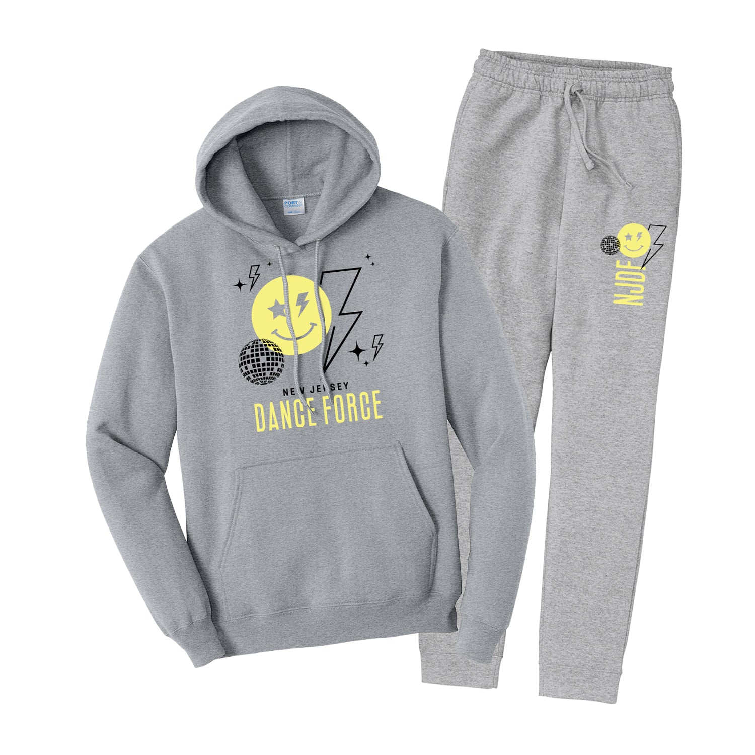 New Jersey Dance Force Disco Hoodie/Jogger Set
