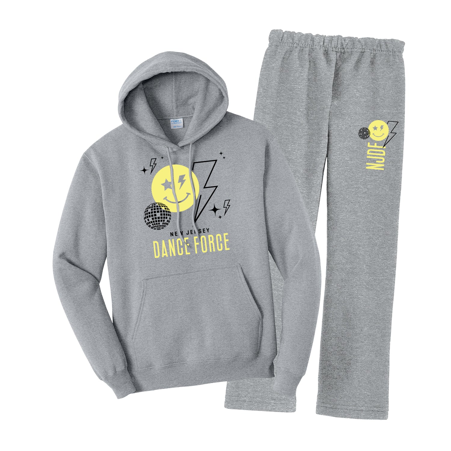 New Jersey Dance Force Disco Hoodie/Sweatpant Set