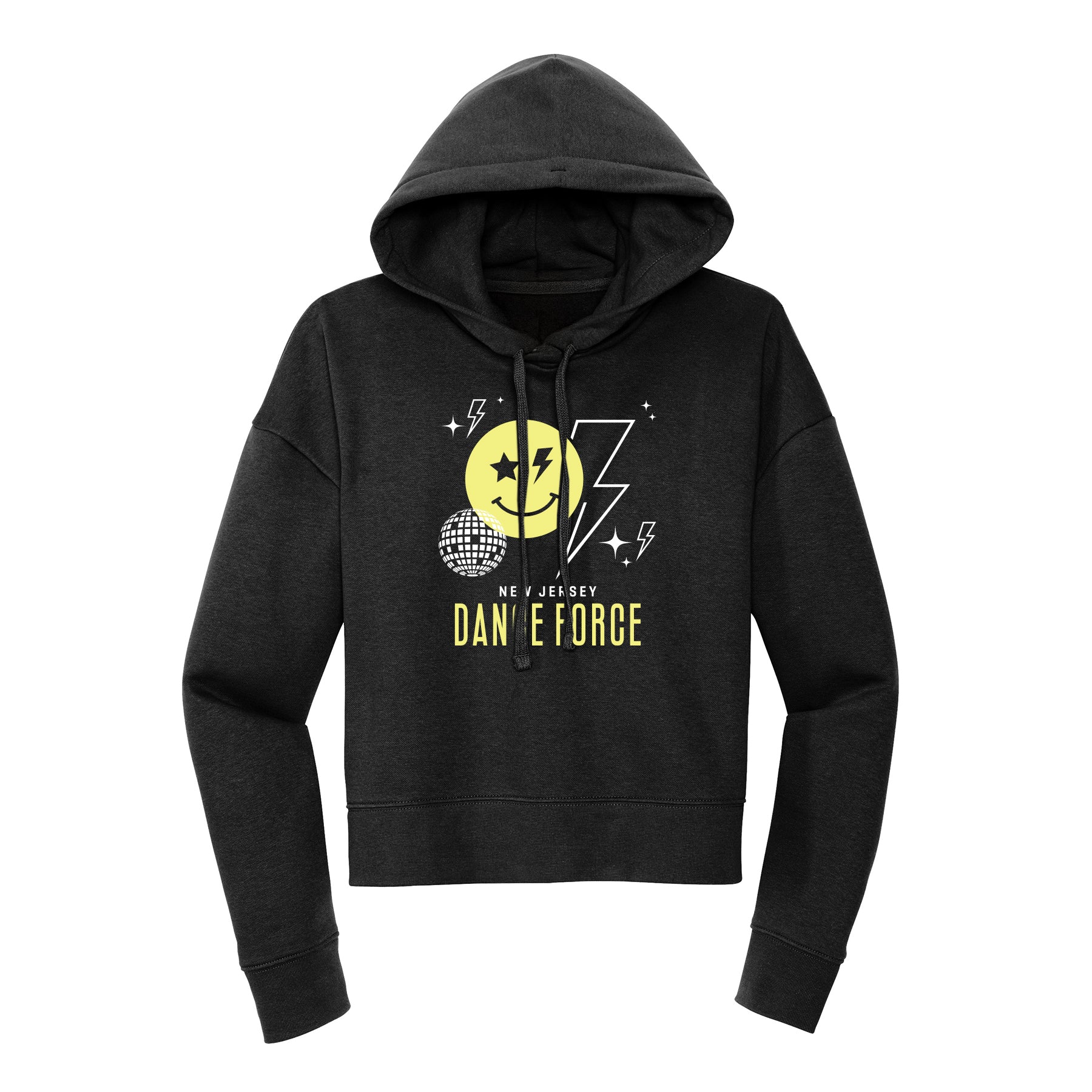 New Jersey Dance Force Disco Cropped Hoodie