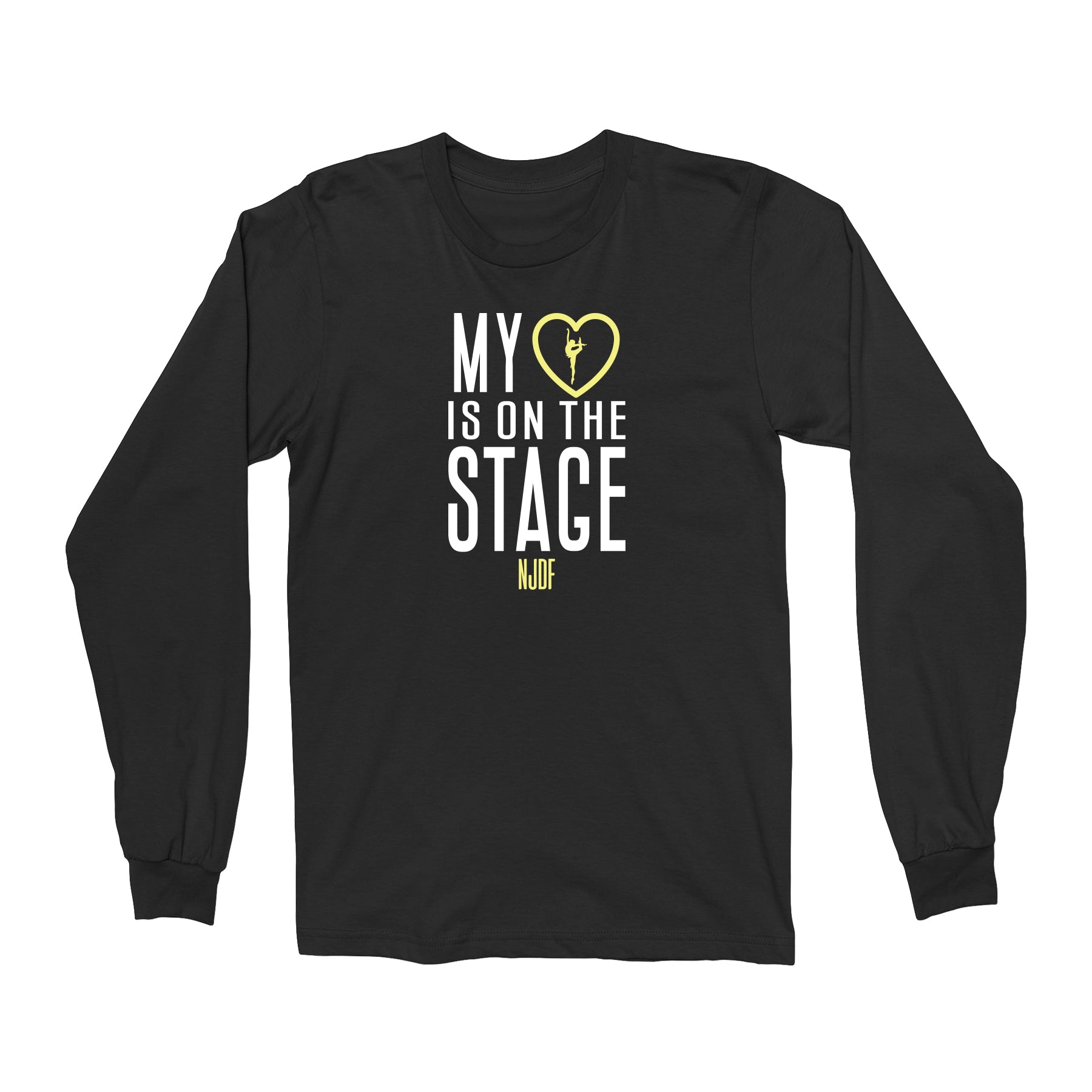 My Heart Is On The Stage Unisex Long Sleeve Tee