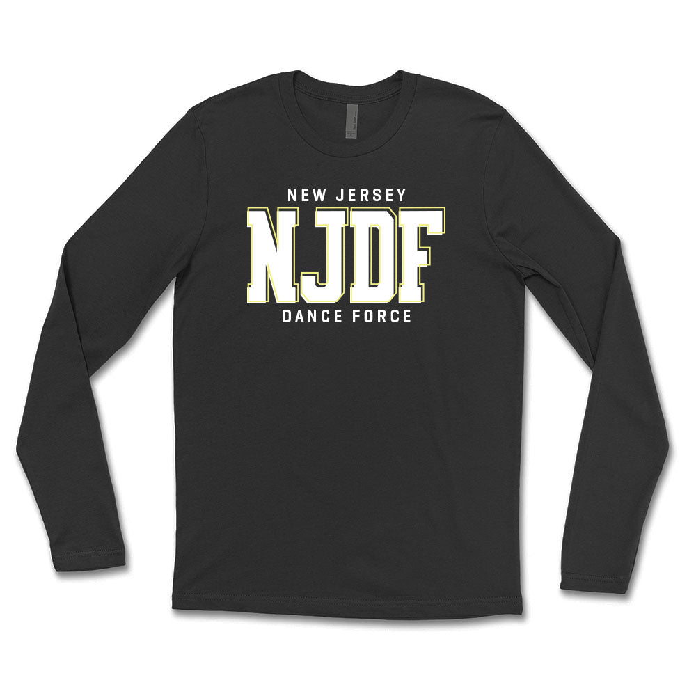 NJDF Outline Unisex Long Sleeve Tee