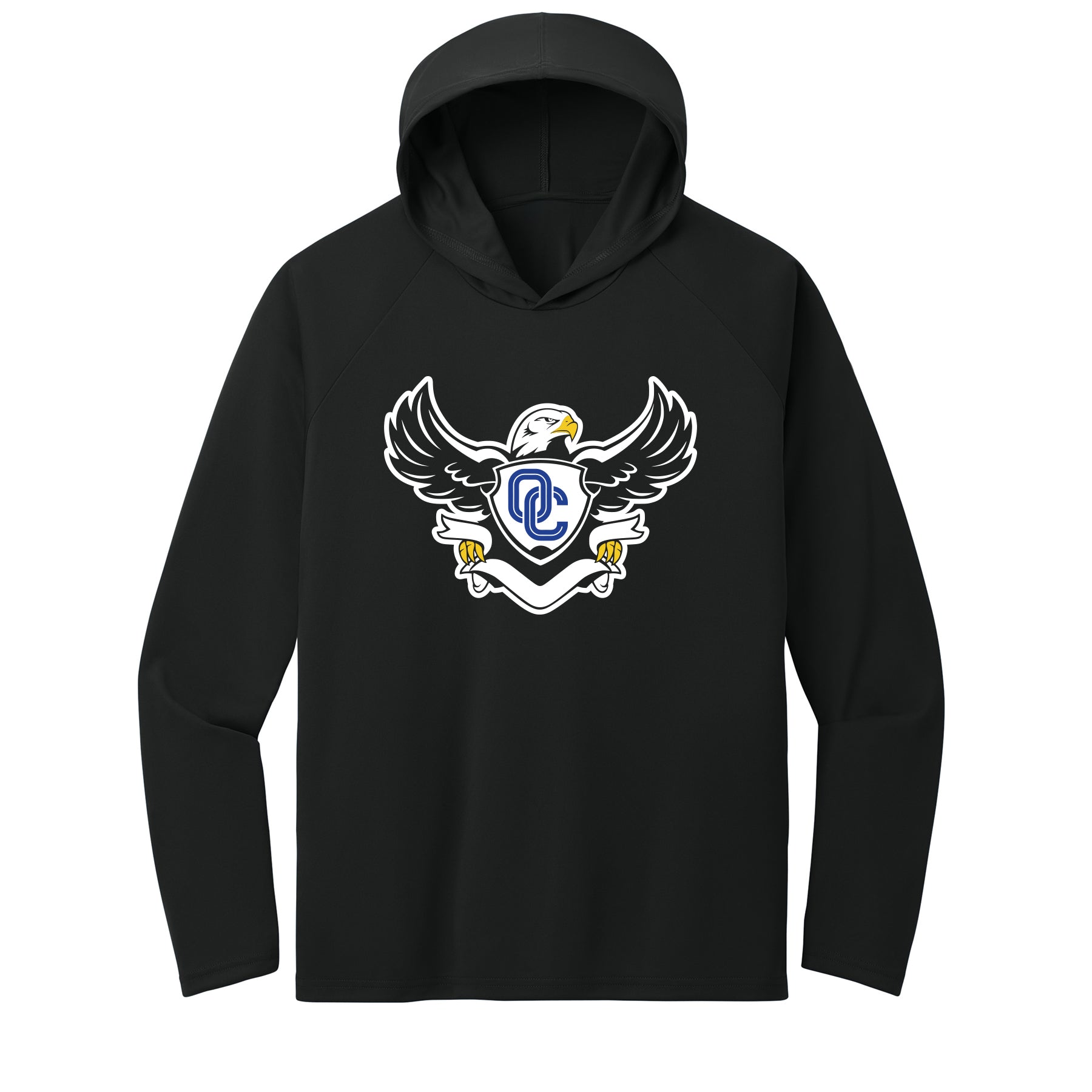 Sandra Day O'Connor Eagle Performance Hooded Long Sleeve Tee