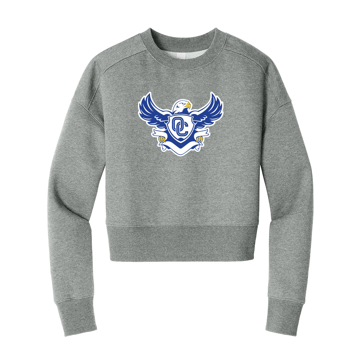 Sandra Day O'Connor Eagle Cropped Crewneck Sweatshirt