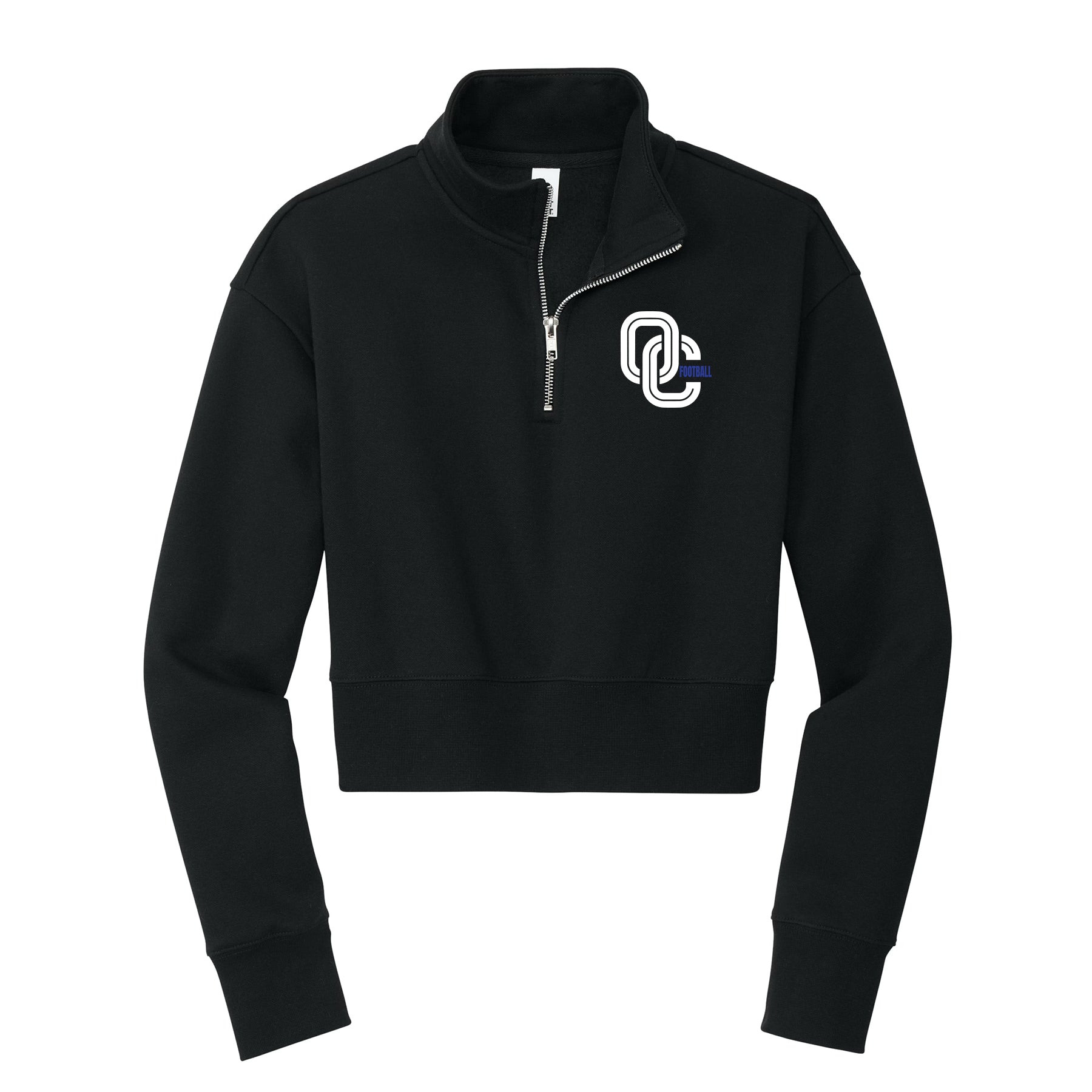 OC Football Cropped 1/4 Zip Fleece