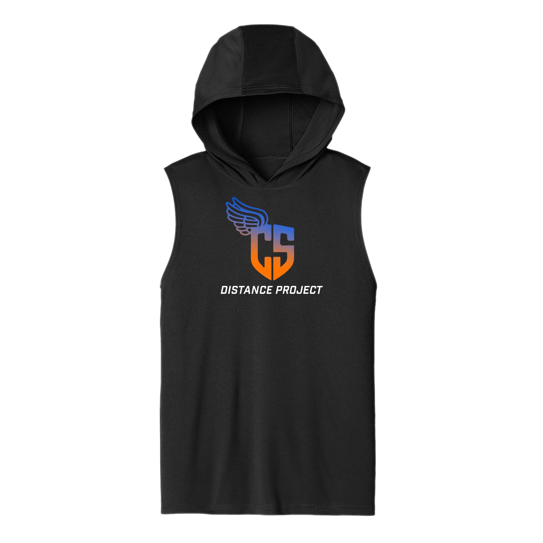 CS Distance Project Ombre Unisex Dri Fit Hooded Tank