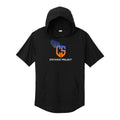 CS Distance Project Ombre Hooded Short Sleeve Tee