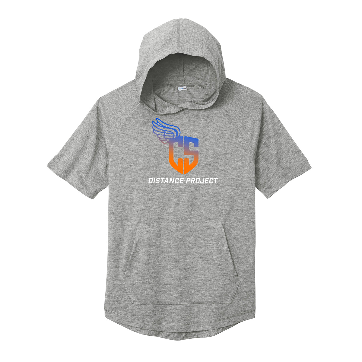 CS Distance Project Ombre Hooded Short Sleeve Tee