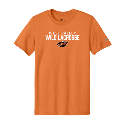 West Valley Wild Lacrosse Stacked Unisex Nike Dri-Fit Tee