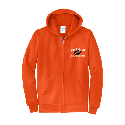 West Valley Wild Lacrosse Full Zip Sweatshirt