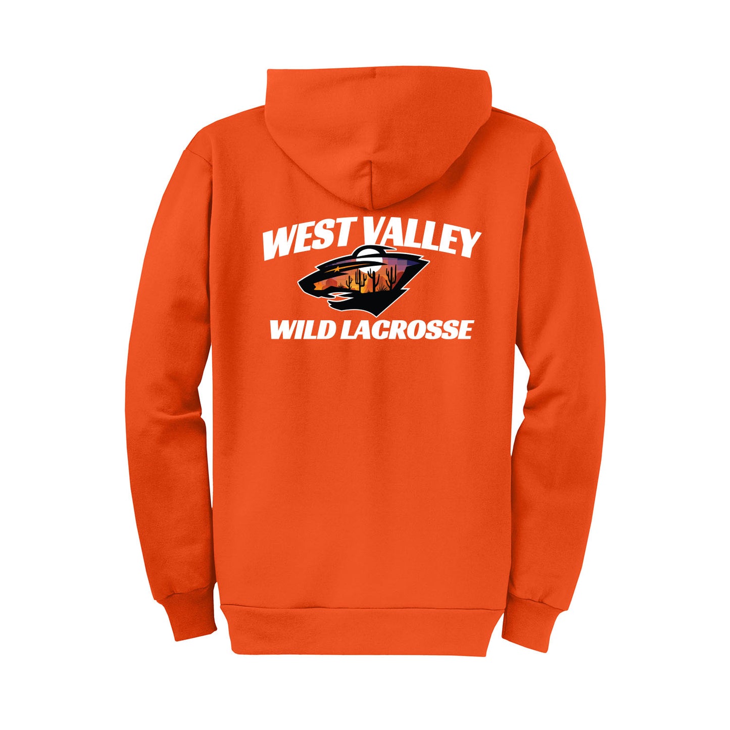 West Valley Wild Lacrosse Full Zip Sweatshirt
