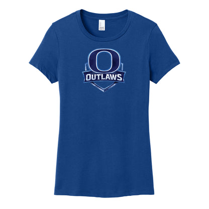 Outlaw Football Women's Fitted Tee