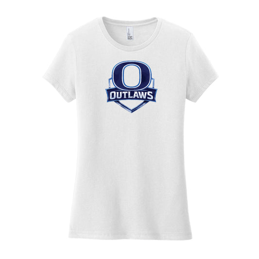 Outlaw Football Women's Fitted Tee