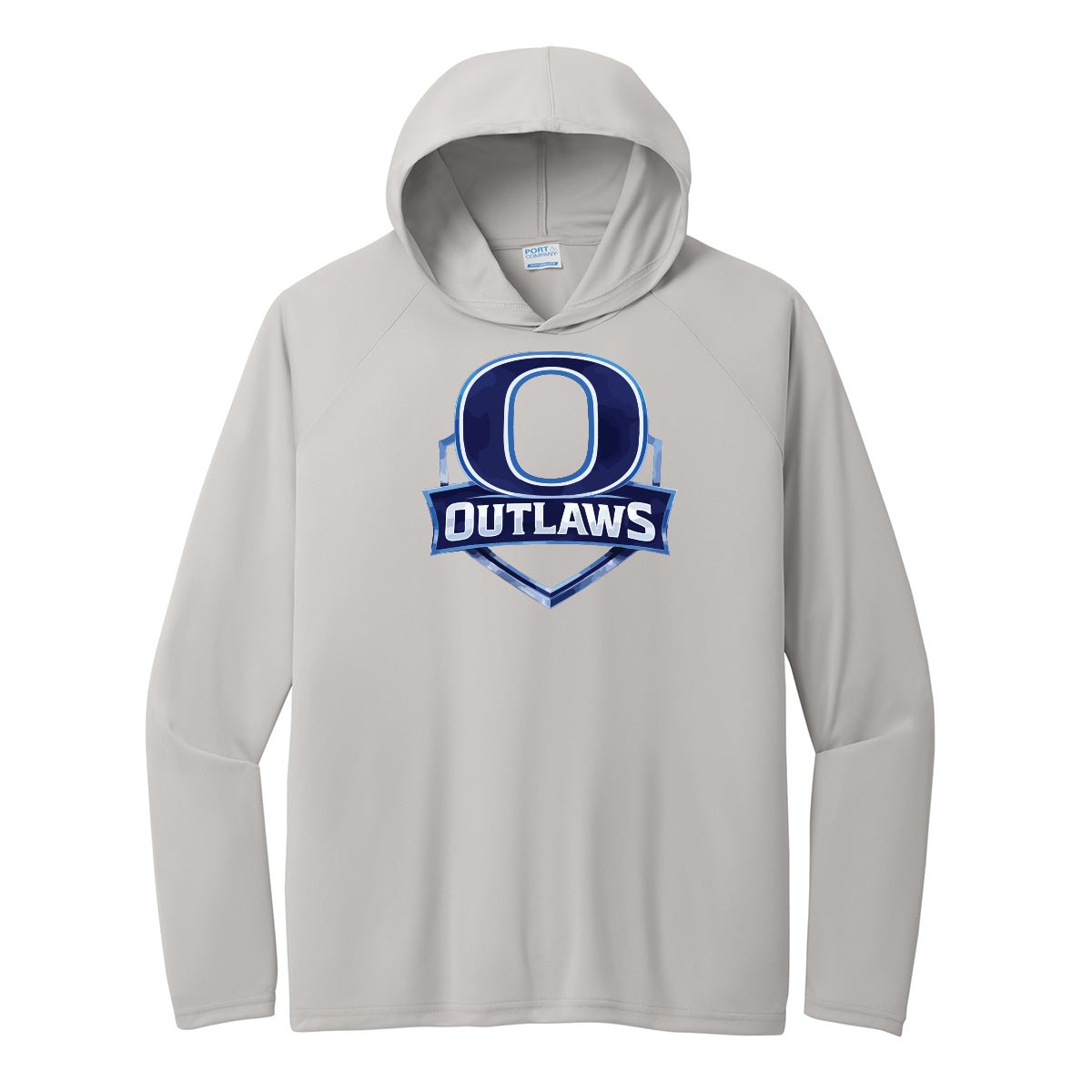 Outlaws Performance Hooded Long Sleeve Tee