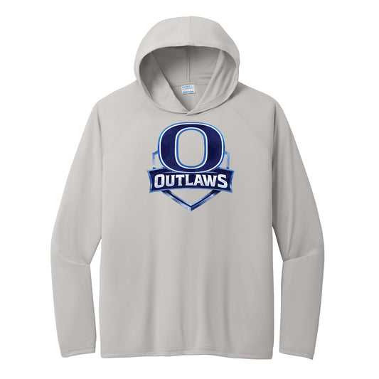 Outlaws Performance Hooded Long Sleeve Tee