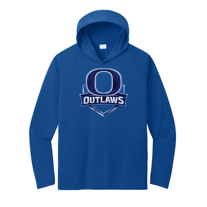 Outlaws Performance Hooded Long Sleeve Tee