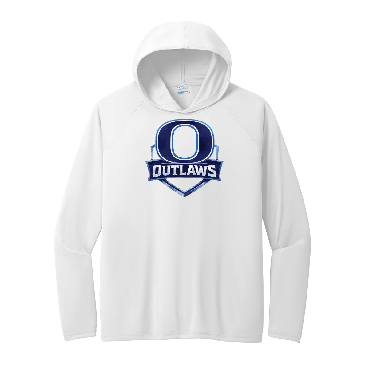 Outlaws Performance Hooded Long Sleeve Tee