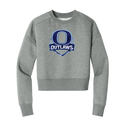 Outlaws Cropped Crewneck Sweatshirt