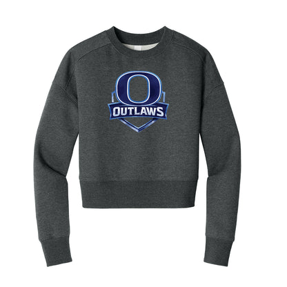 Outlaws Cropped Crewneck Sweatshirt