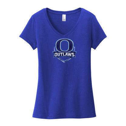 Outlaws Women's V-Neck Tee