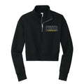 Vistancia Cheer Script Cropped 1/4 Zip Fleece