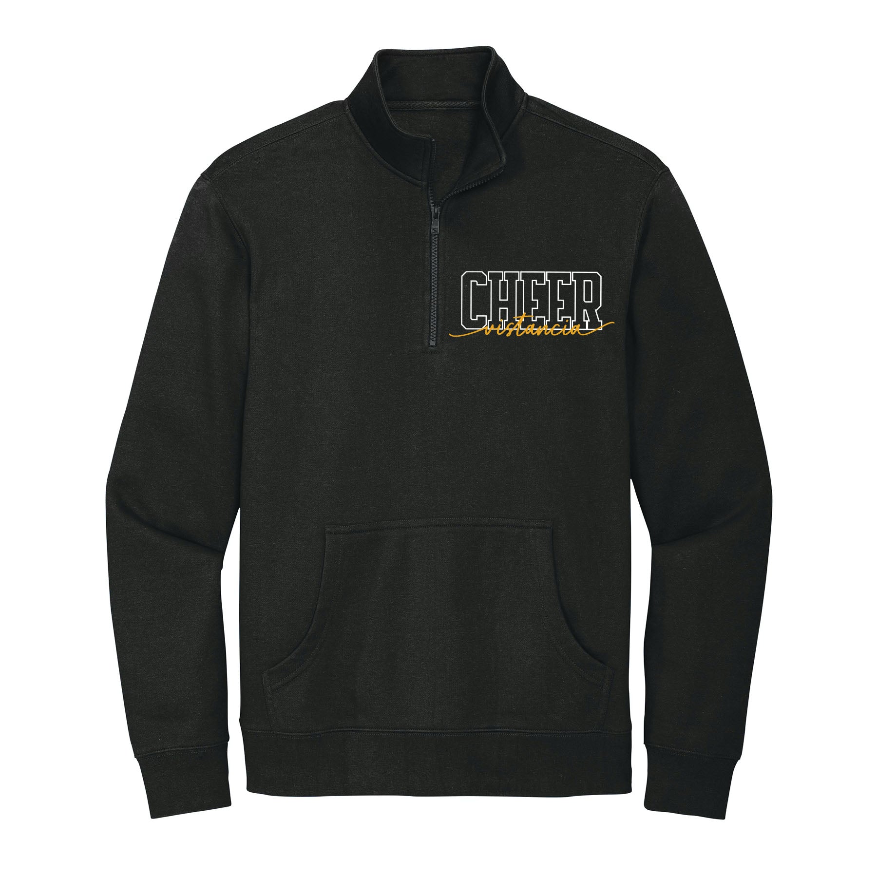 Vistancia Cheer Script 1/4 Zip Fleece