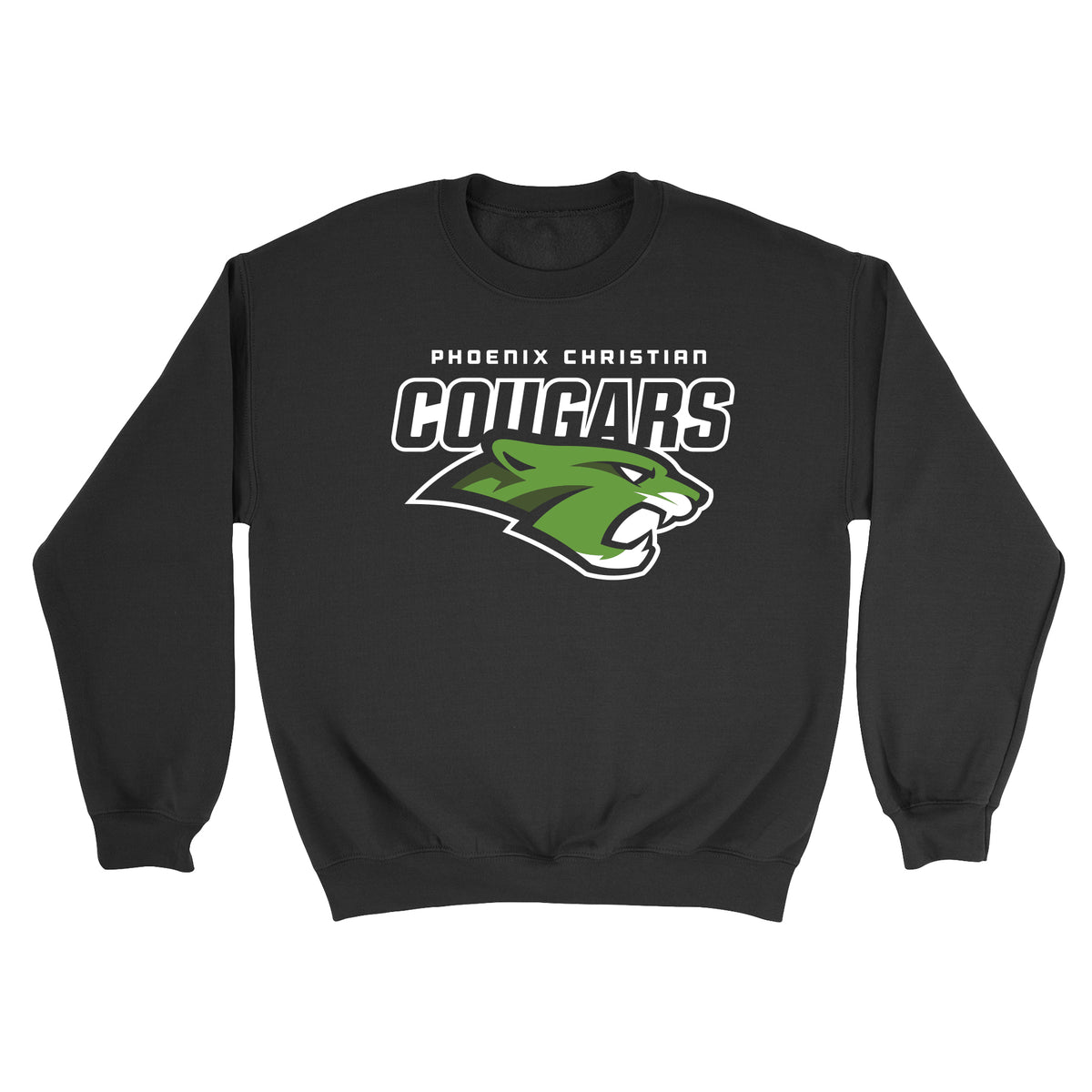 Phoenix Christian Cougars Unisex Crewneck Sweatshirt