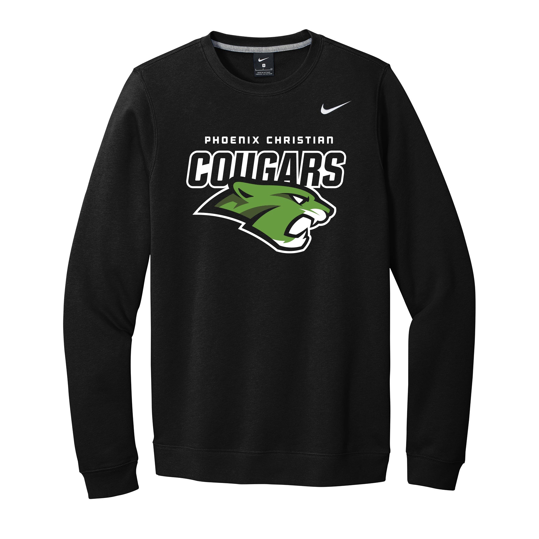 Phoenix Christian Cougars Nike Crewneck Sweatshirt