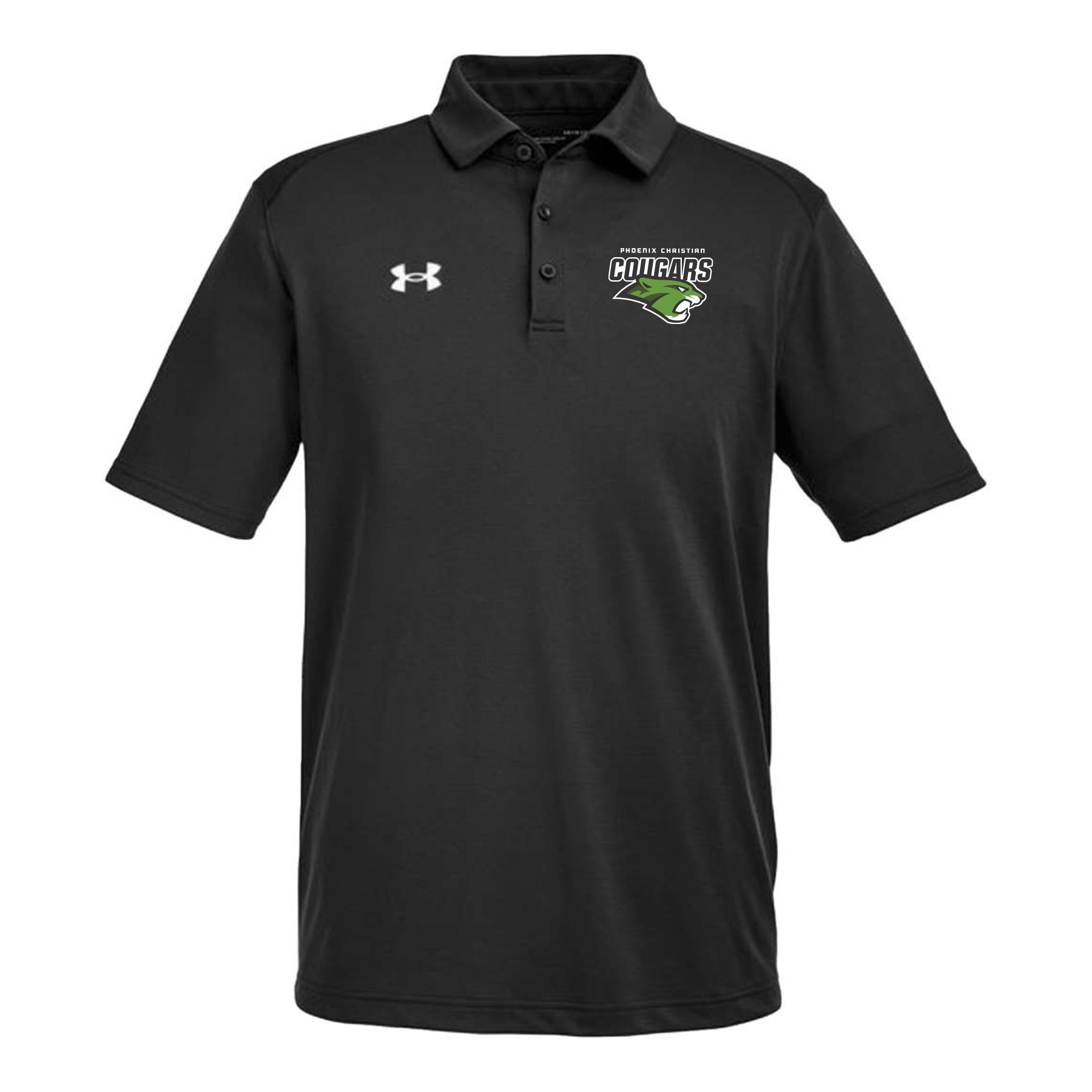Phoenix Christian Cougar Under Armour Polo (Men and Women Style)