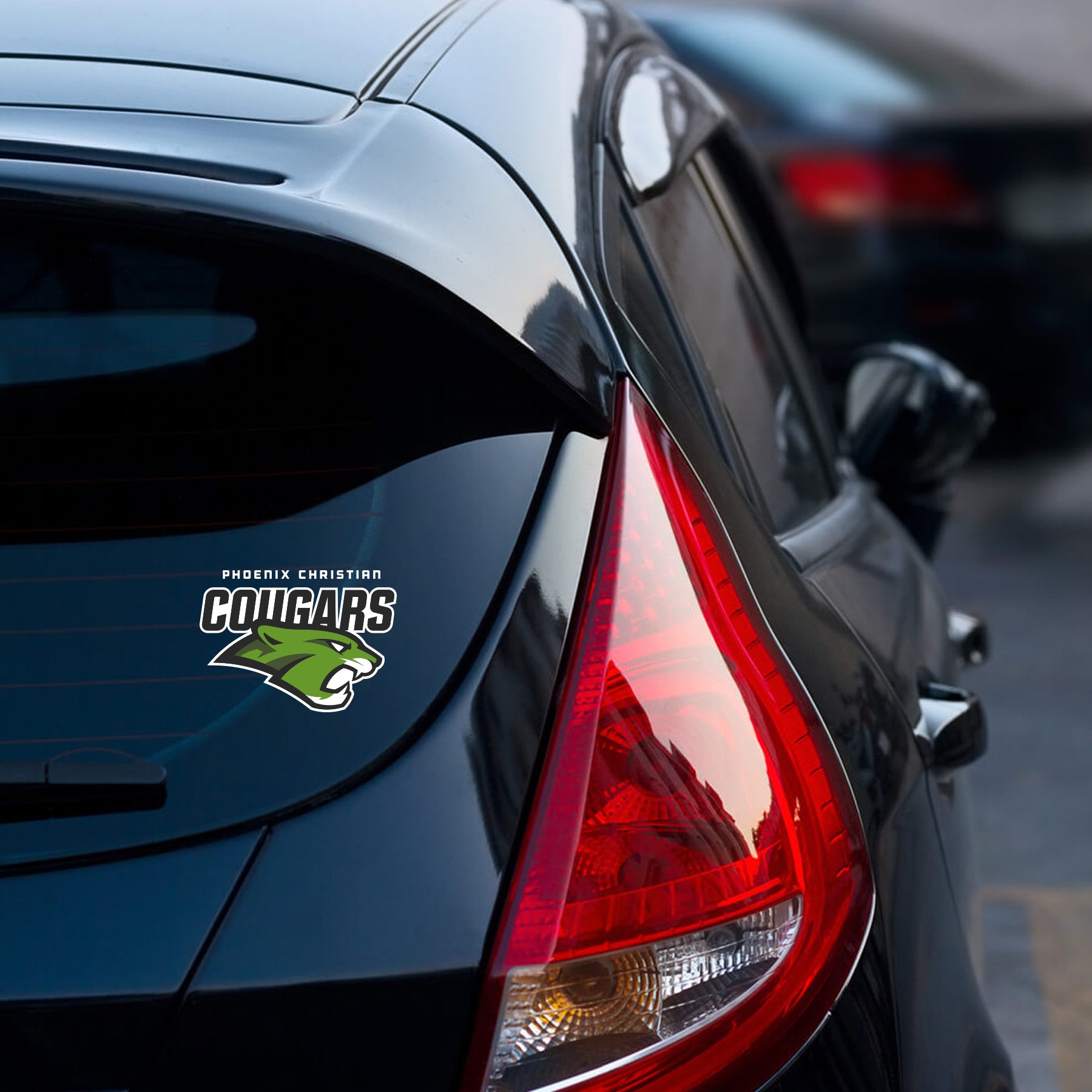 Phoenix Christian Cougar Sticker