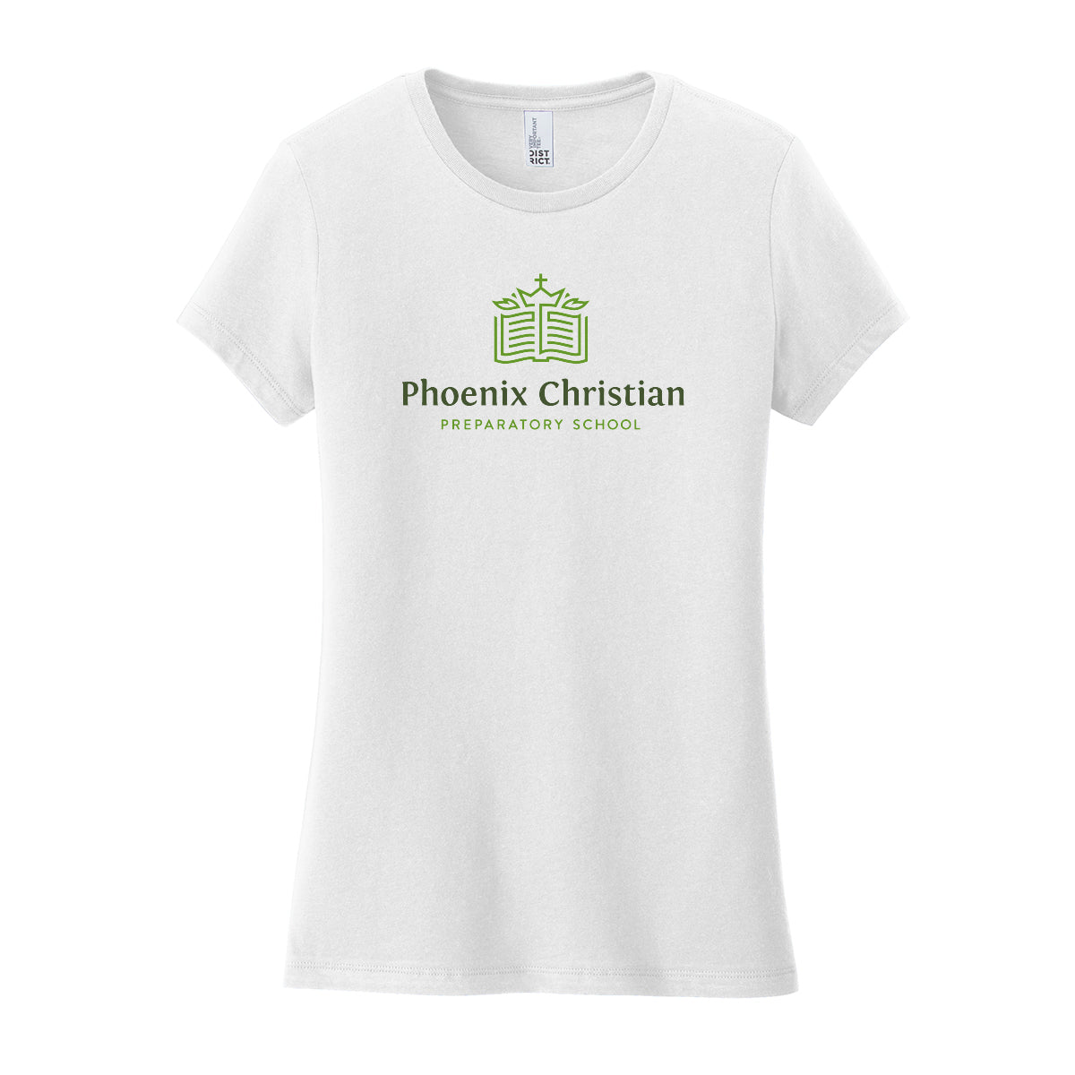 Phoenix Christian Logo Womens Fit Tee