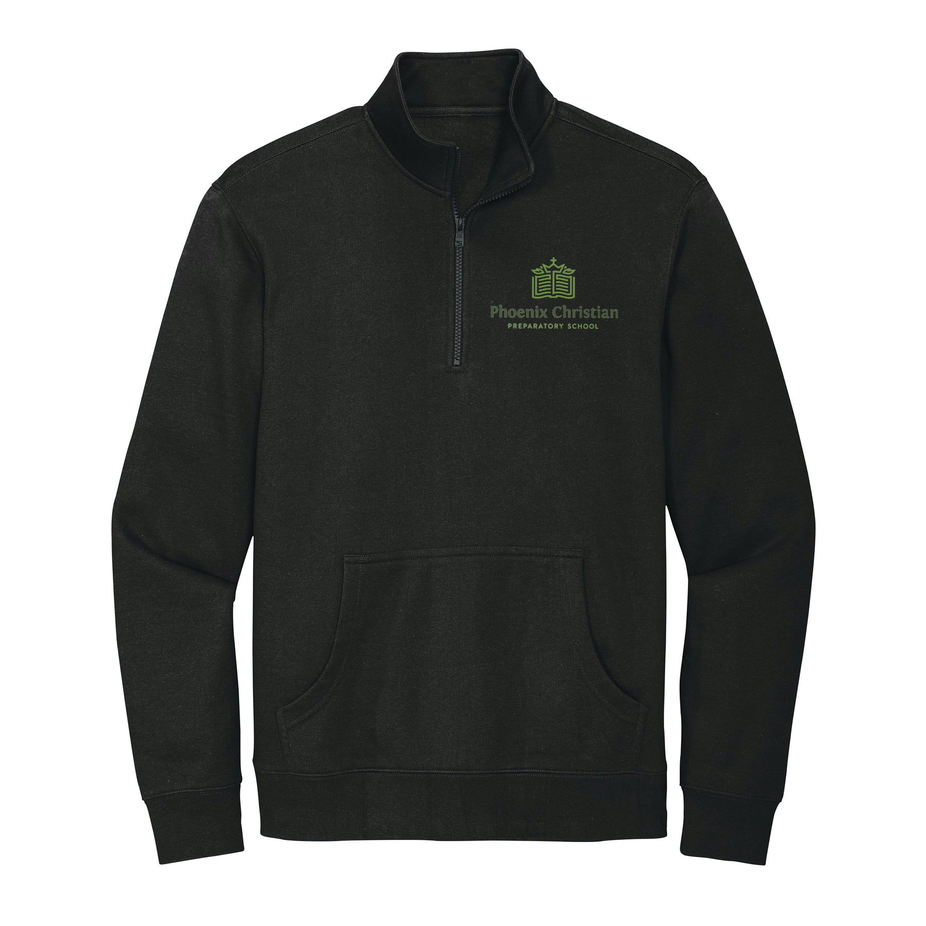 Phoenix Christian Logo 1/4 Zip Fleece