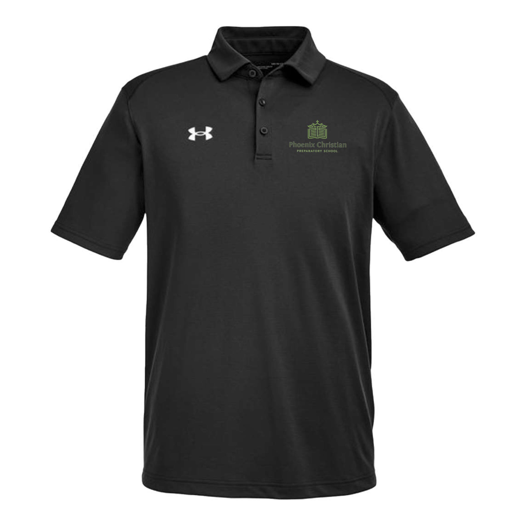 Phoenix Christian Logo Under Armour Polo (Men and Women Style)