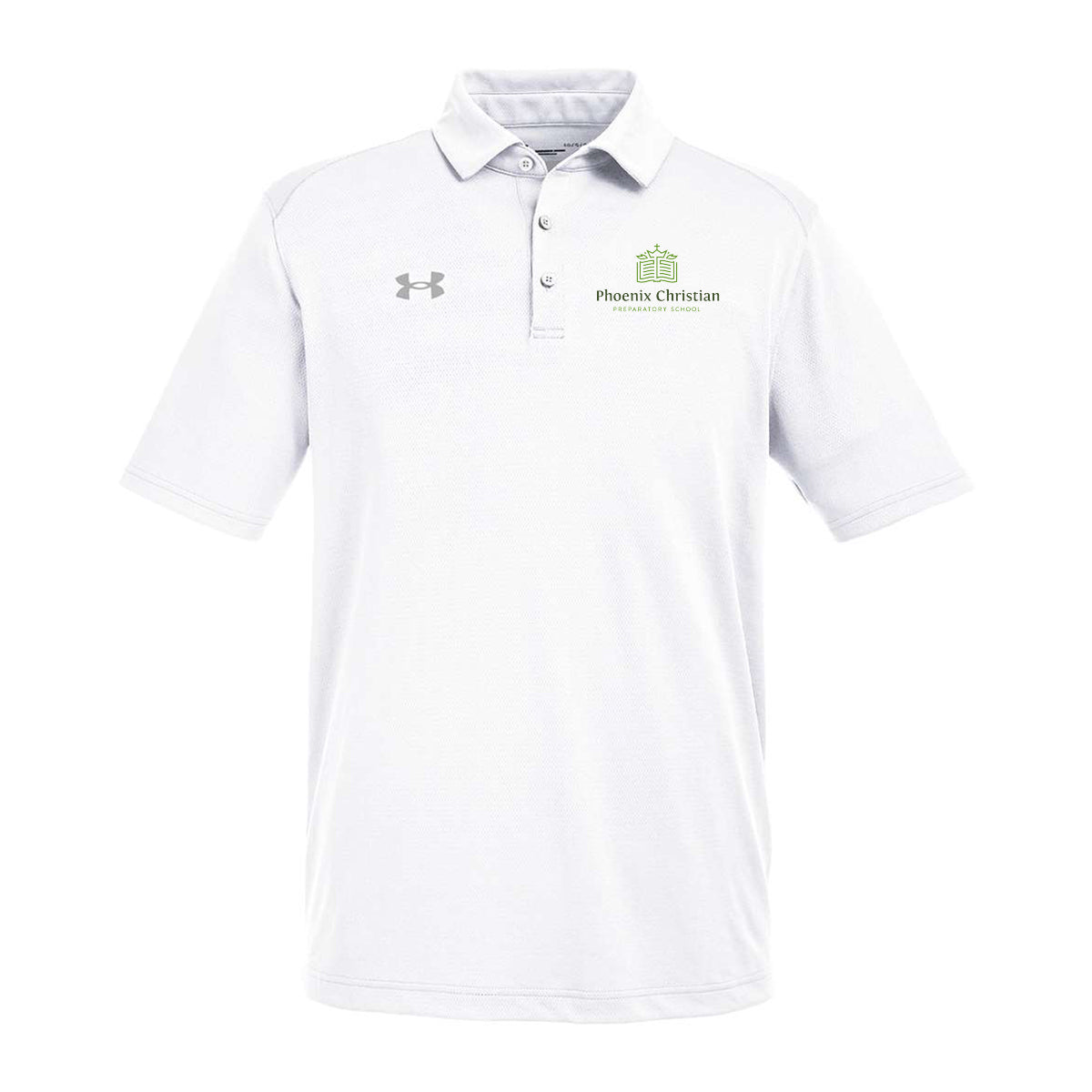 Phoenix Christian Logo Under Armour Polo (Men and Women Style)