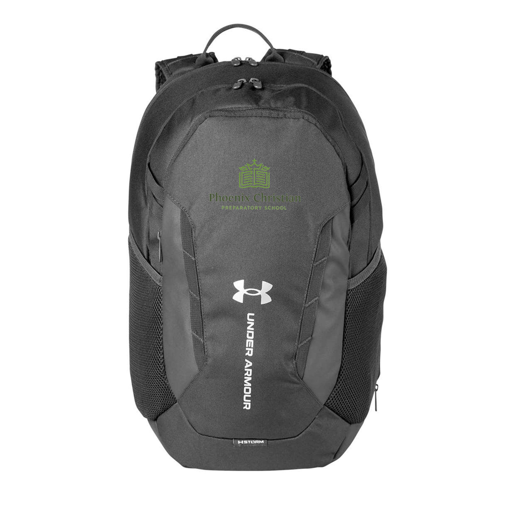 Phoenix Christian Logo Under Armour Hustle Backpack