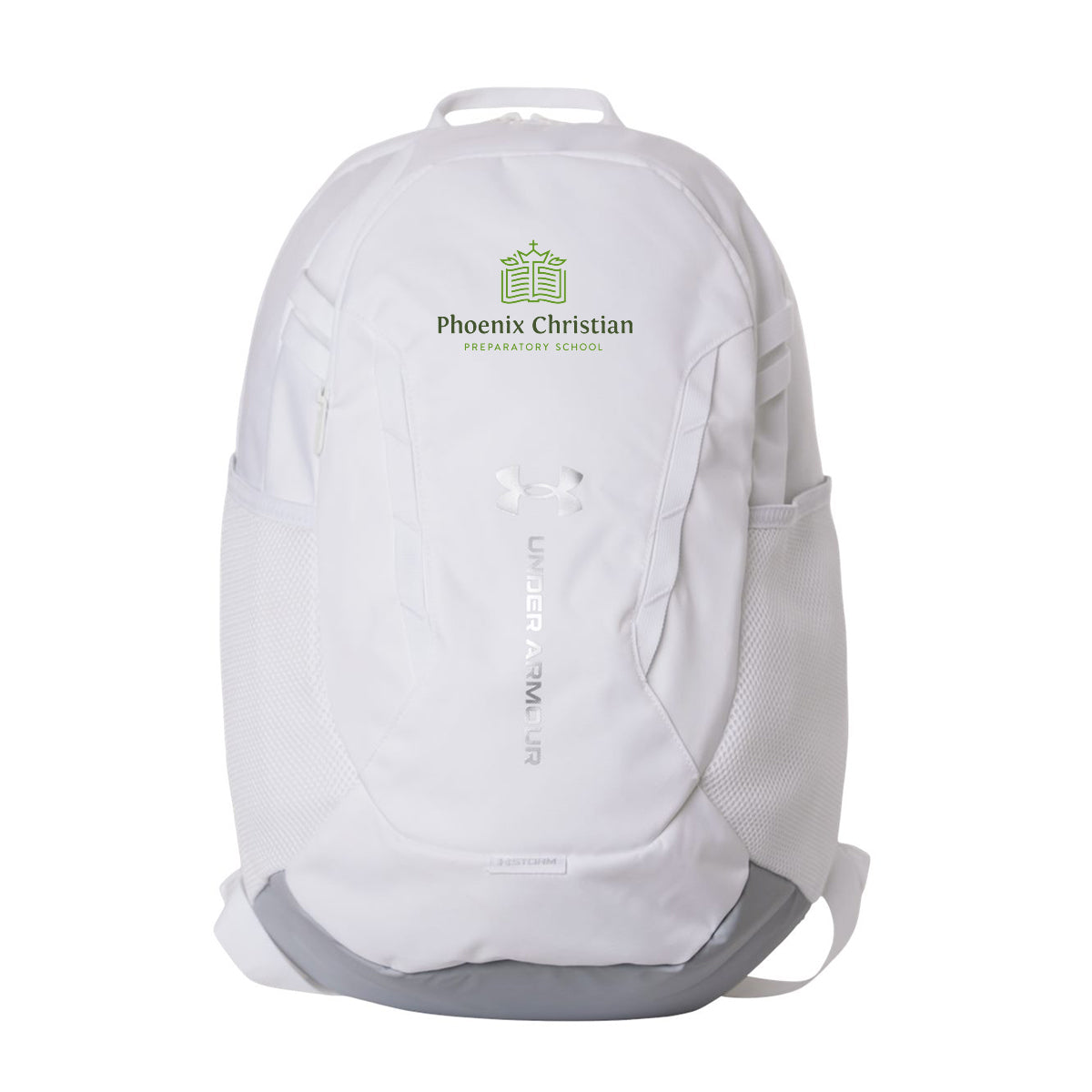 Phoenix Christian Logo Under Armour Hustle Backpack