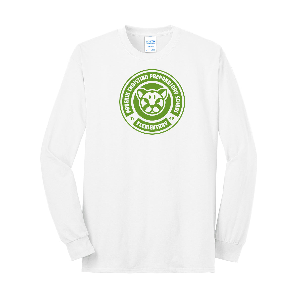 Phoenix Christian Crest Unisex Long Sleeve Tee