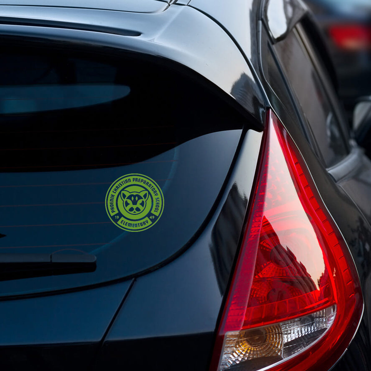 Phoenix Christian Crest Sticker