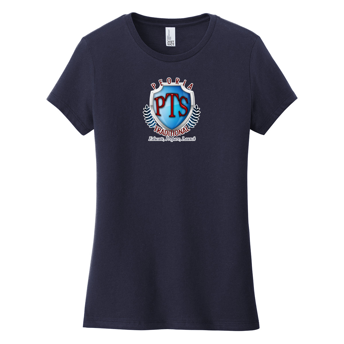 PTS Crest Women's Fitted Tee
