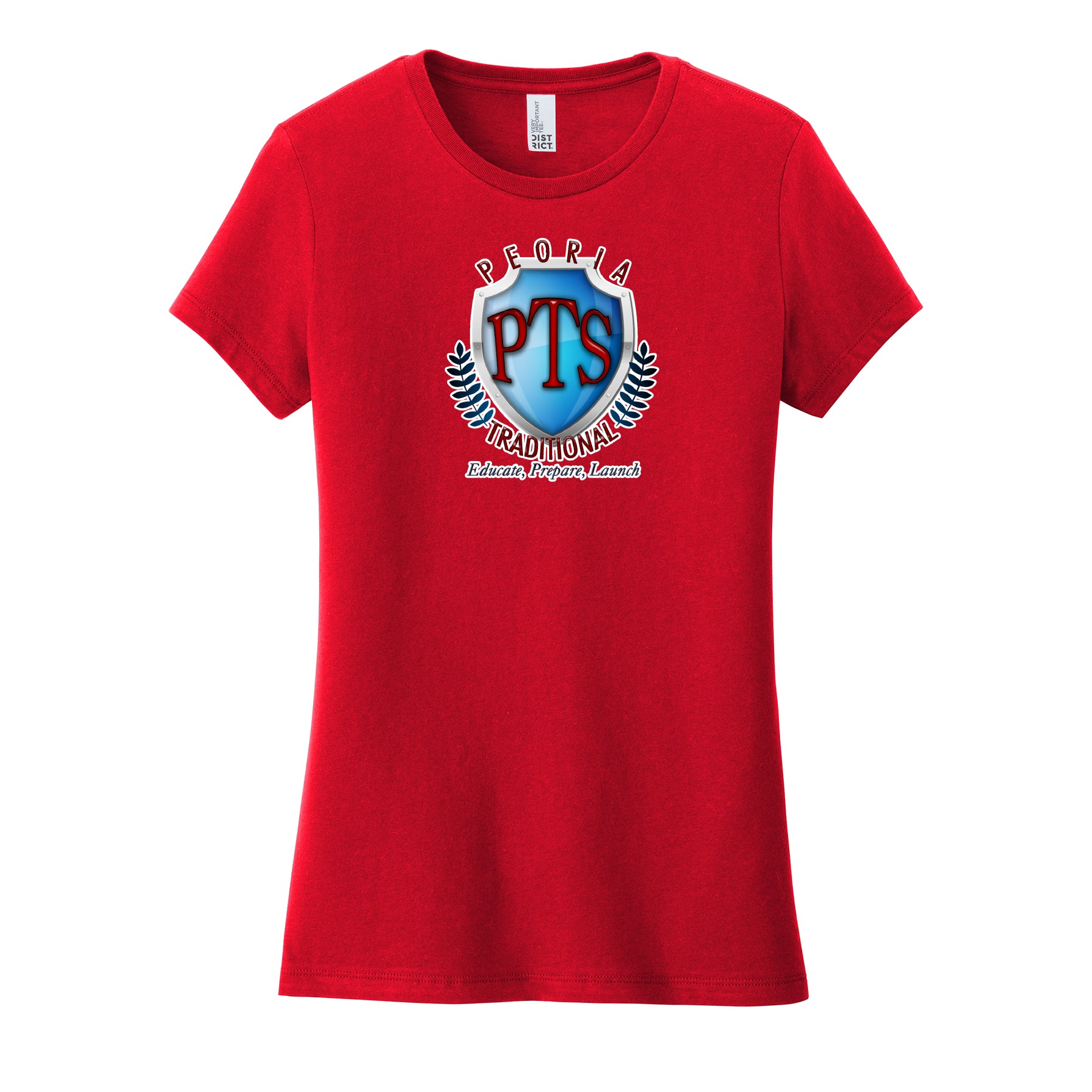 PTS Crest Women's Fitted Tee
