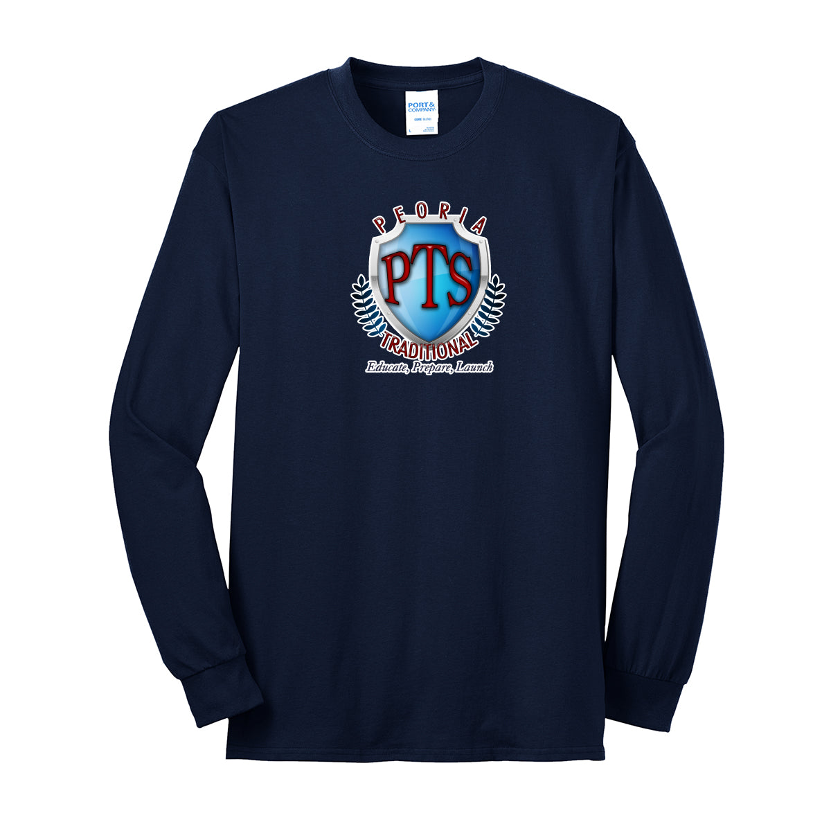 PTS Crest Long Sleeve Tee