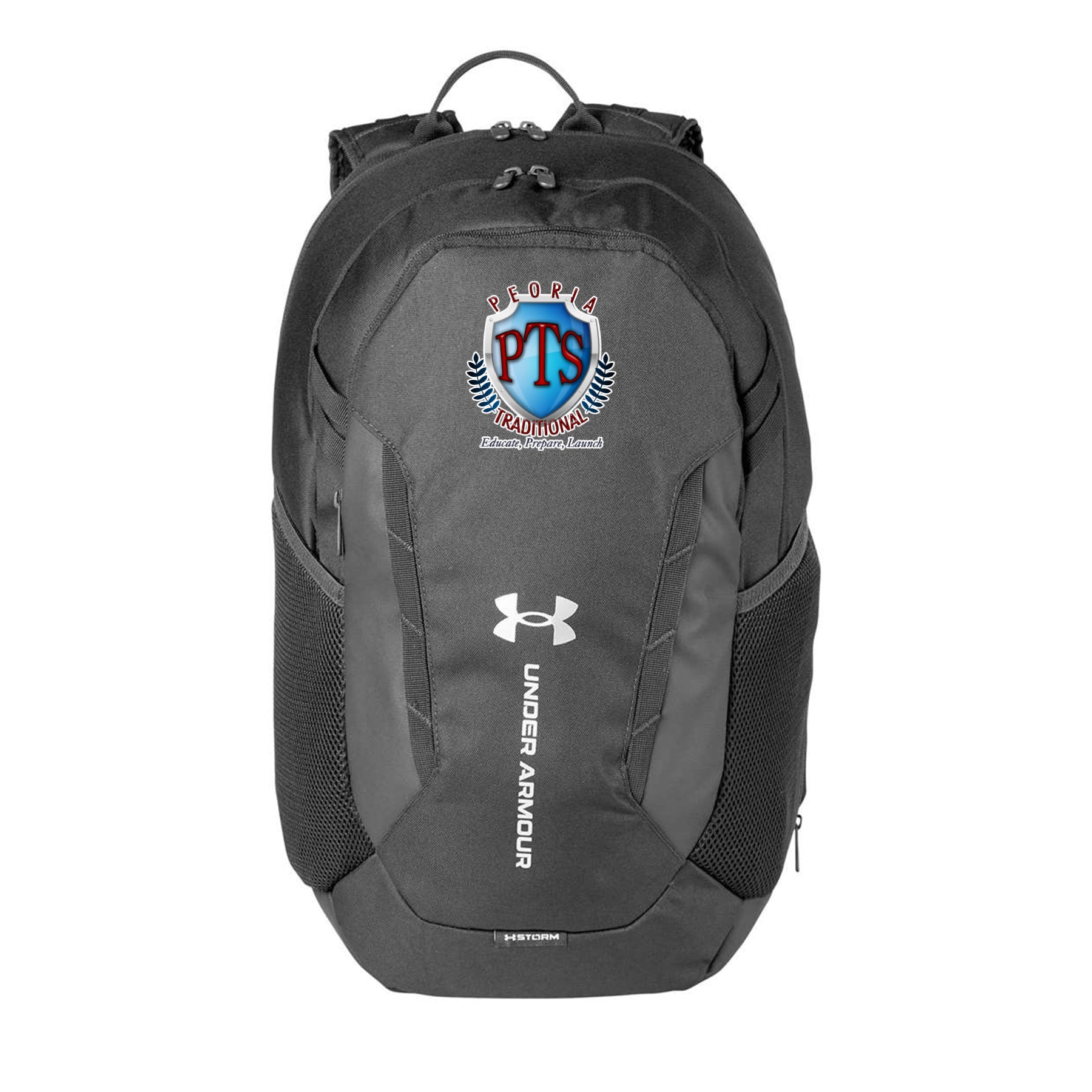PTS Crest Under Armour Hustle 5.0 Team Laptop Backpack