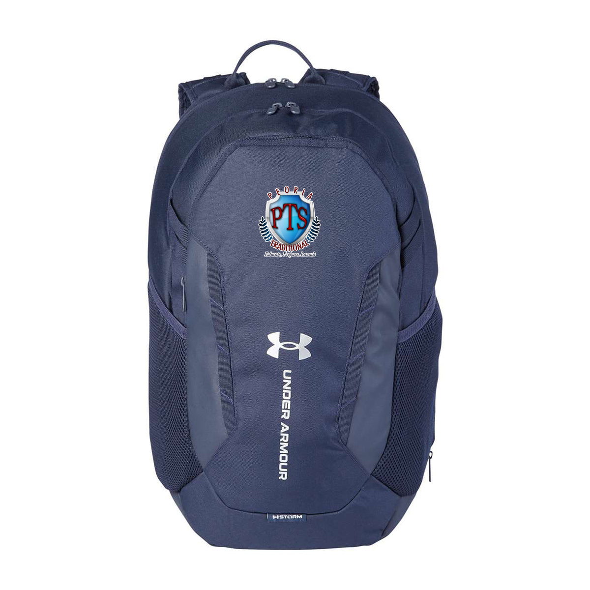 PTS Crest Under Armour Hustle 5.0 Team Laptop Backpack