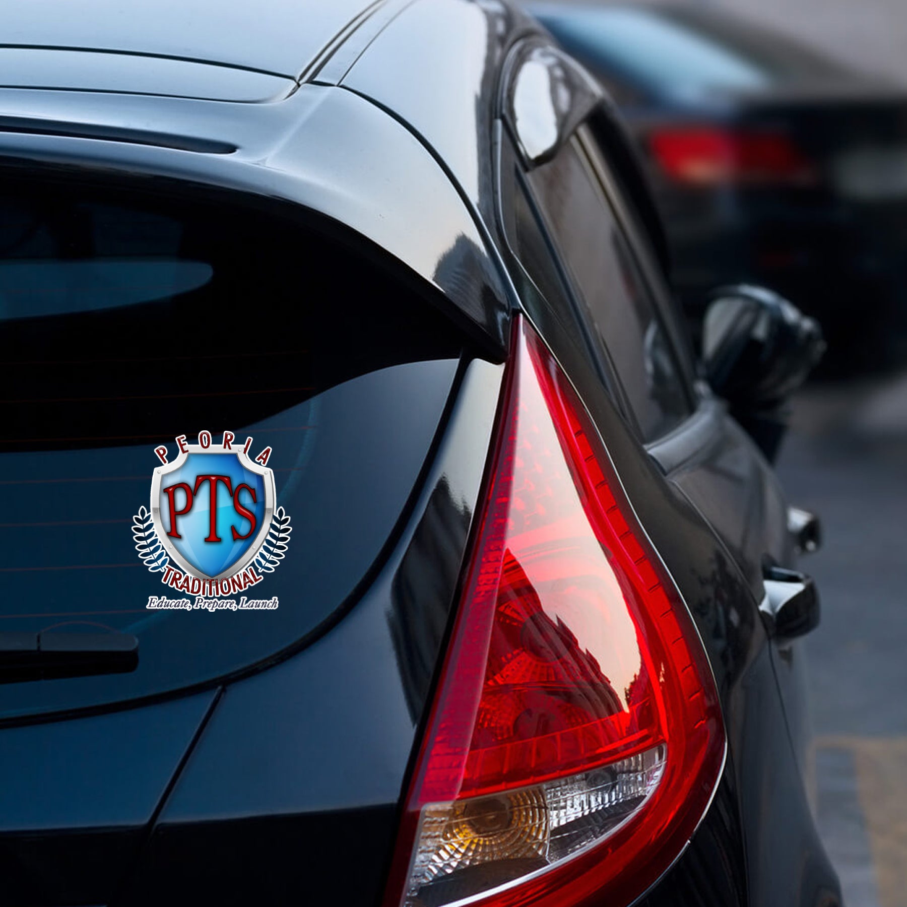 PTS Crest Sticker