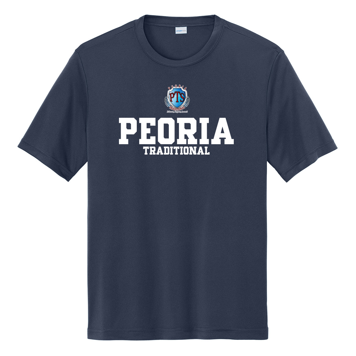 Peoria Traditional Stack Dri Fit Tee