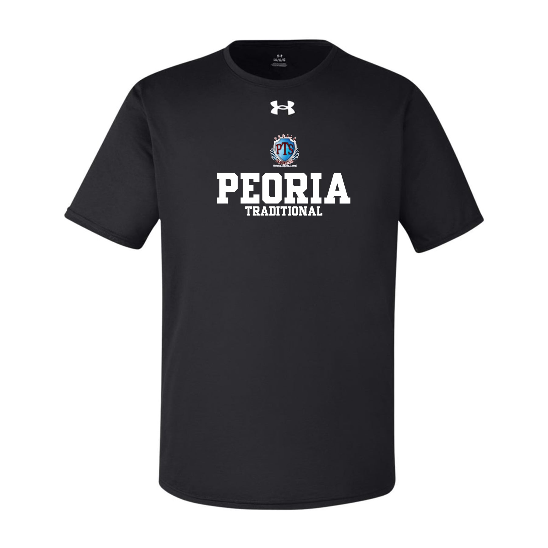 Peoria Traditional Stack Under Armour Tee
