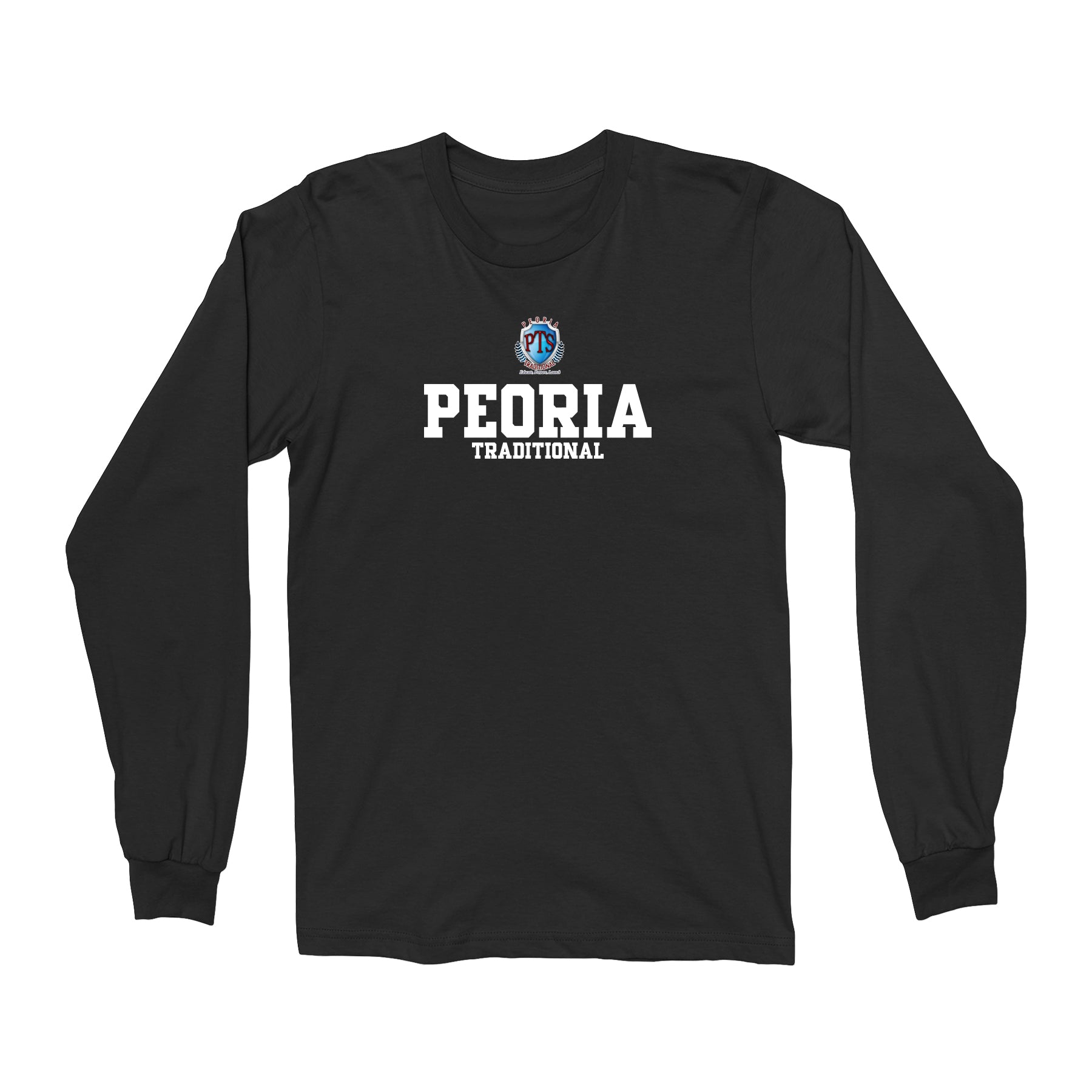 Peoria Traditional Stack Long Sleeve Tee